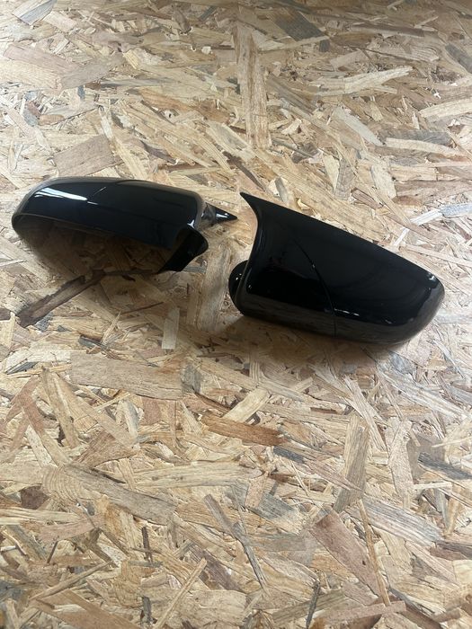 Капаци за огледала AUDI A4 B7 2004 -2007 - черен пиано лак