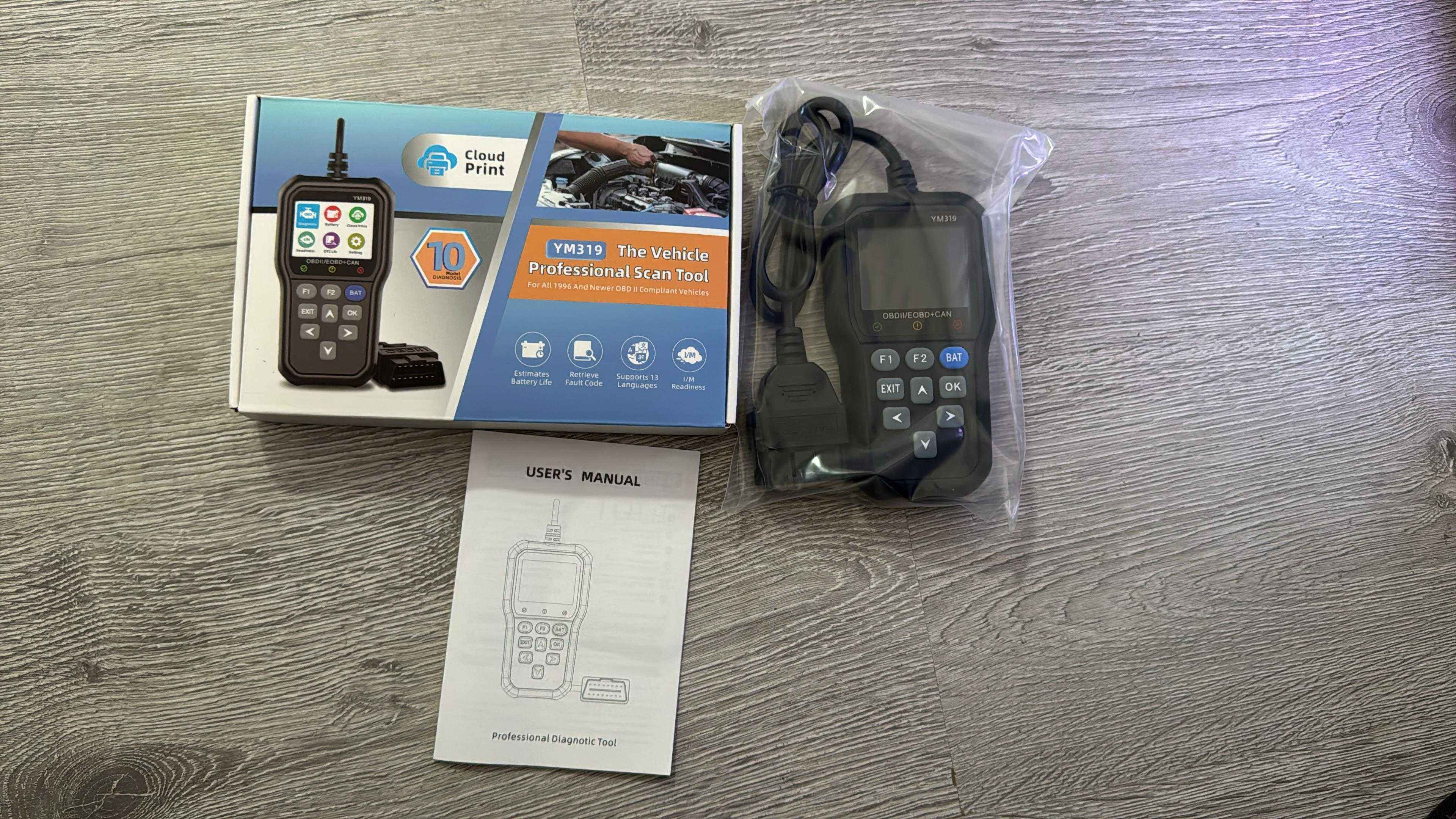 Diagnoza/Tester Auto YM319 OBD2 NOU