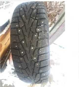 Шина зимний шипы R15 CORDIAN в отл состоянии