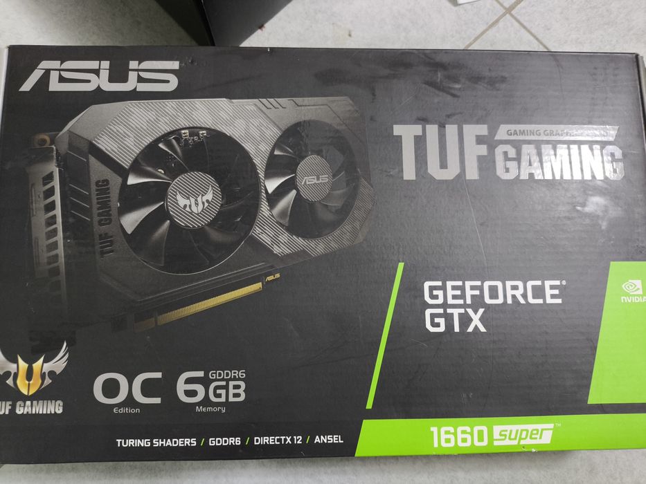 Видеокарта asus gtx 1660 super