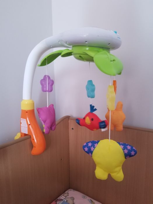 Музикална въртележка с лампа