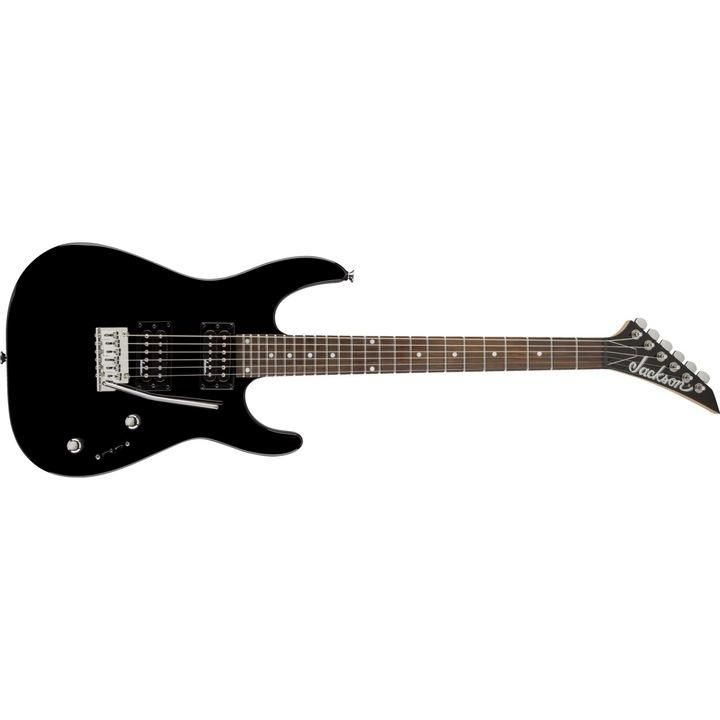 Chitara electrica Jackson JS12 Dinky, Black -A-