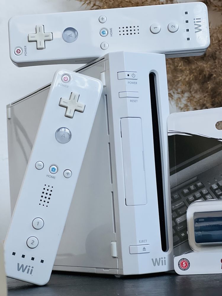 Consola jocuri Nintendo Wii Modata 70 Jocuri Mario Sonic Zelda Pokemon