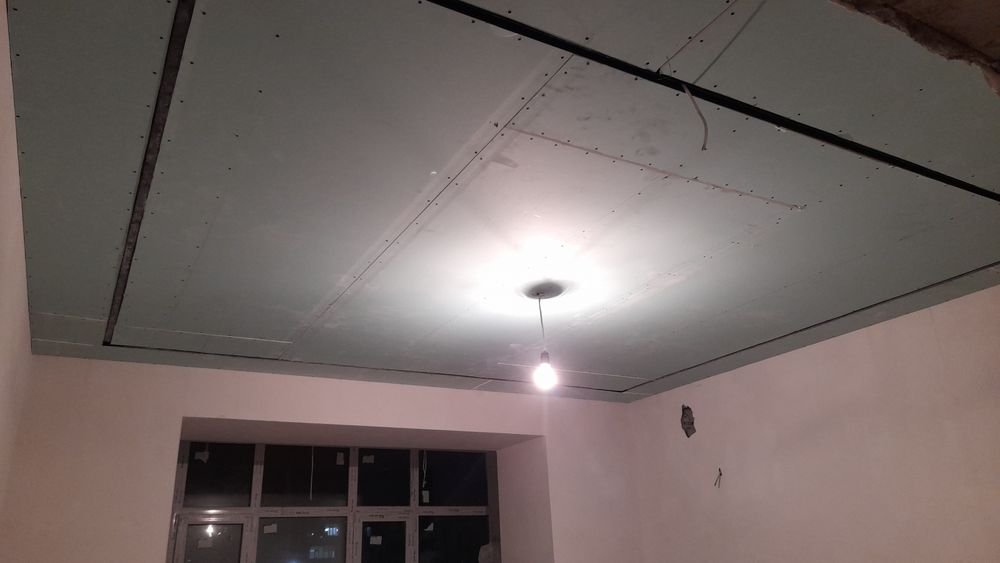 Гипсокартоные работы