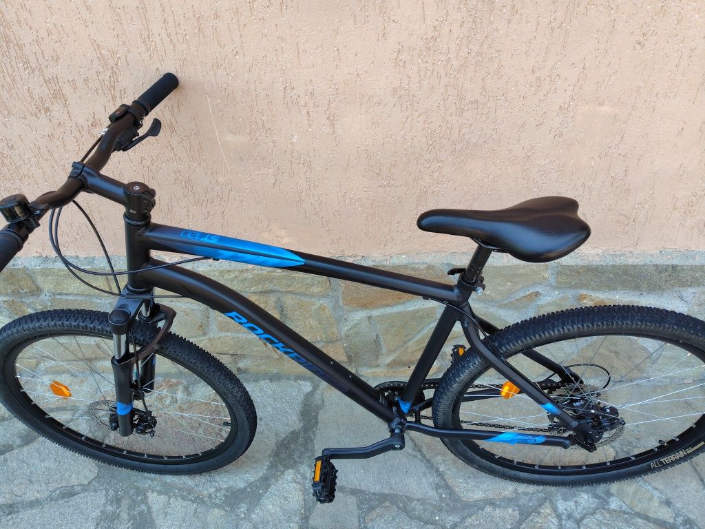 Планински велосипед Rockrider ST 120, 27,5", ЧЕРНО/СИНЬО