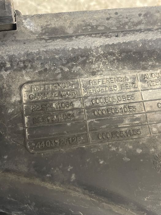 Electroventilator MERCEDES-BENZ VITO Box 638 1997 - 2003 2.2CDI 638500