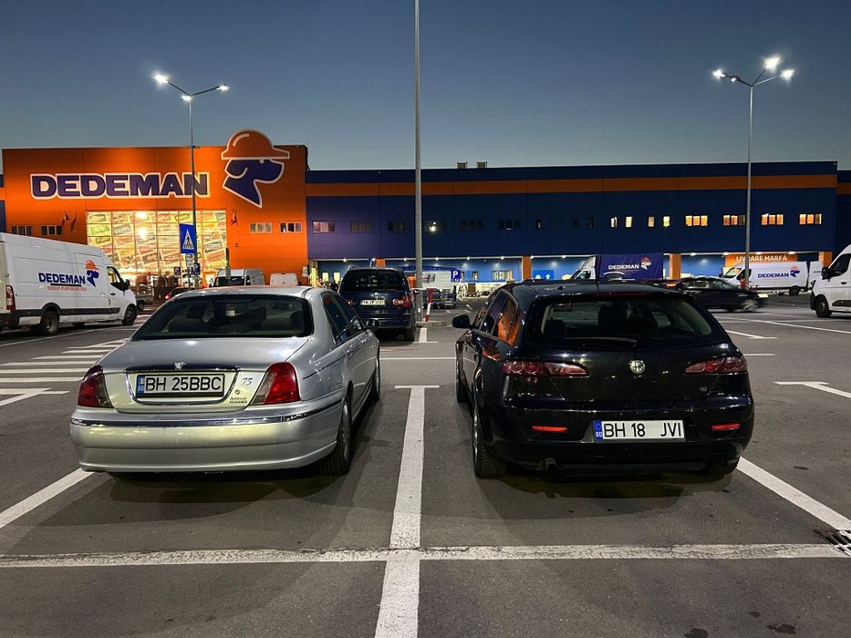 Alfa romeo plus Rover 75