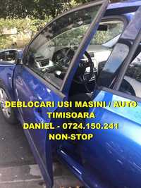 Deblocari usi auto Timisoara fara distrugere