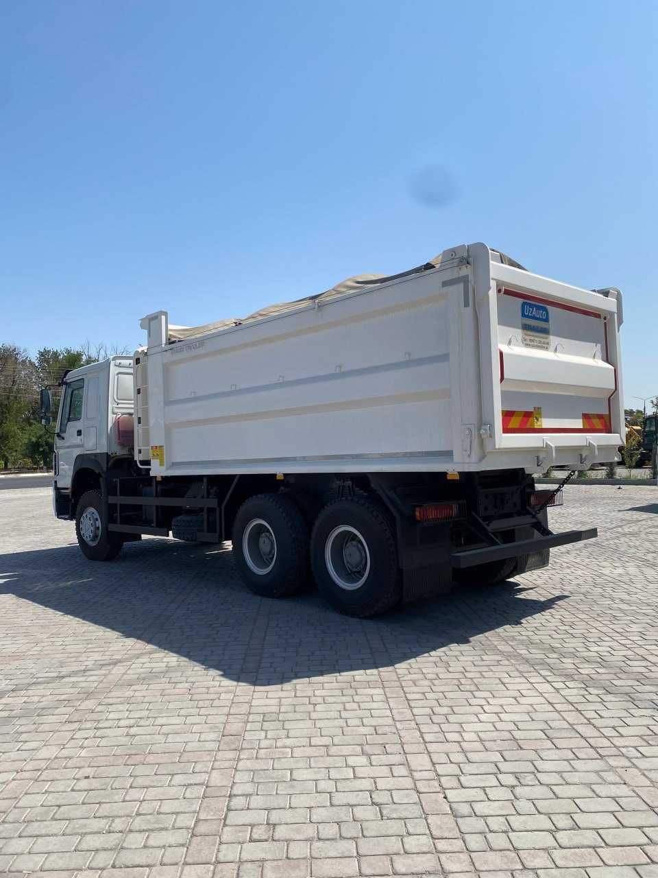 Автосамосвал Howo 6x4 CNG МЕТАН ГАЗ - 25 т.