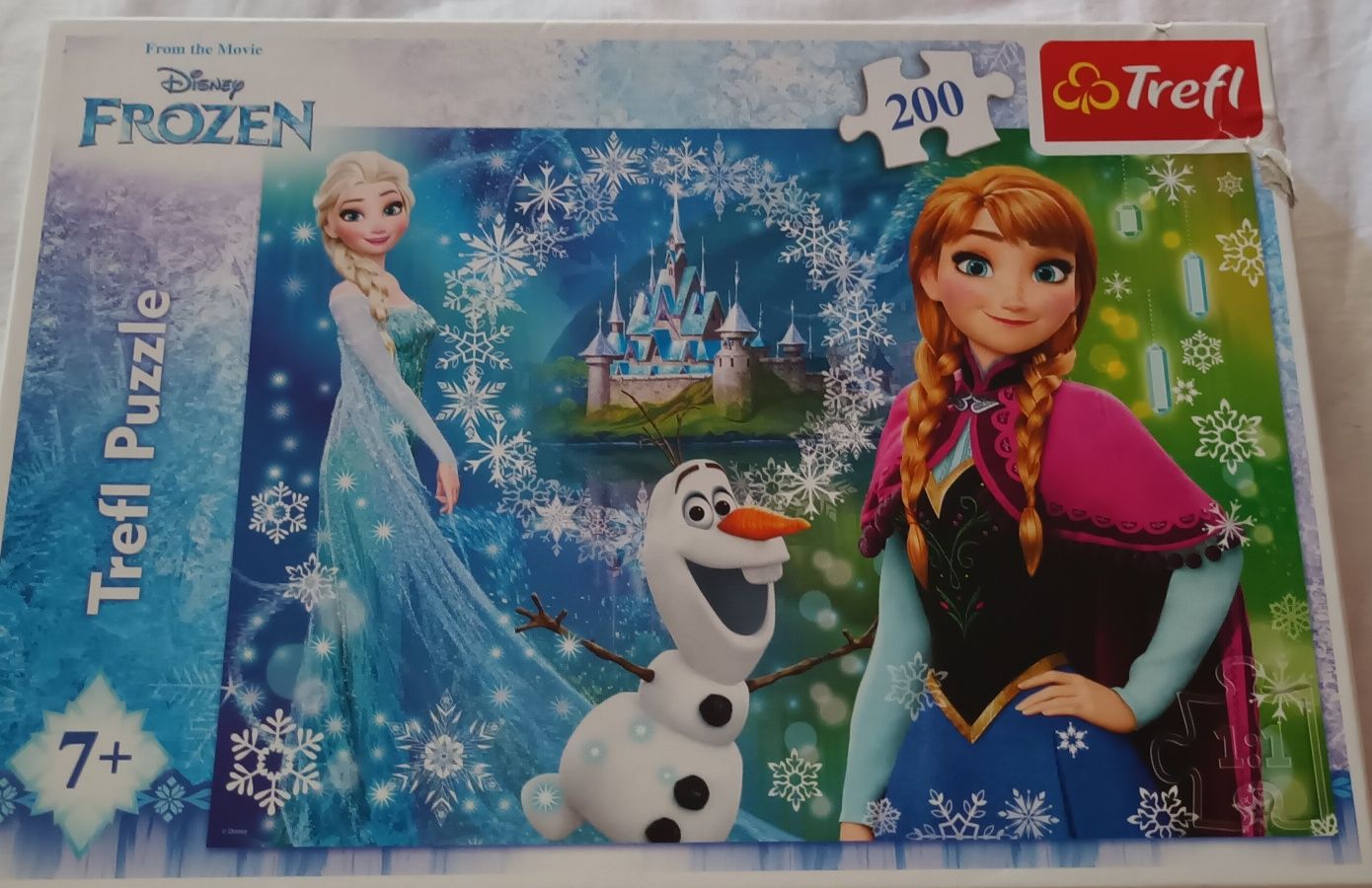 Puzzle pentru copii, Frozen-poate fi cadou de vacanta