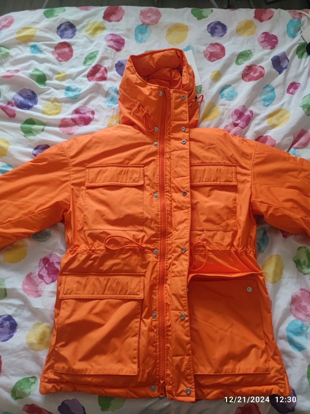 НОВО! Calvin Klein ГЪШИ ПУХ яке Oversize Parka