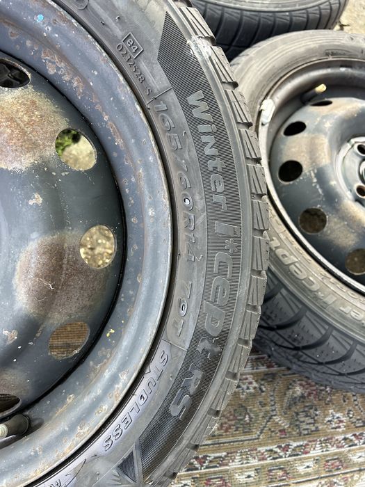 4х100 14  оргинални железни джанти за хюндай