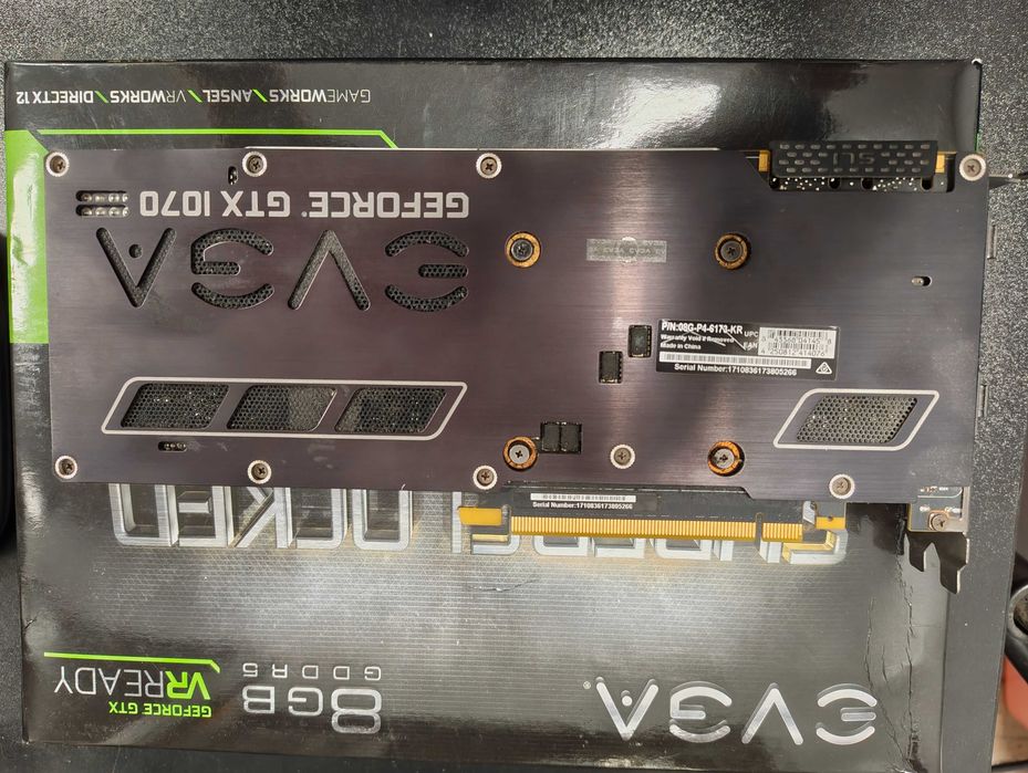 Видео карта EVGA GeForce GTX 1070 SC GAMING