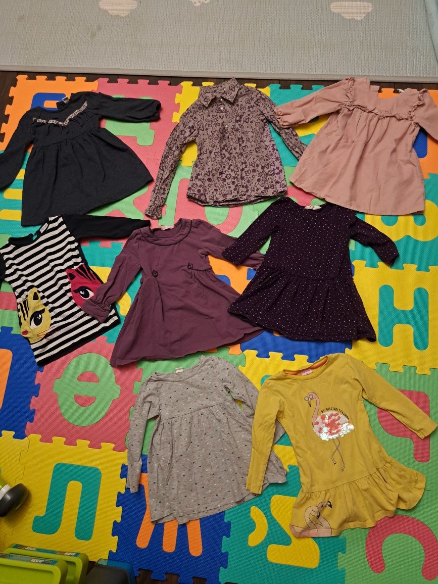 Голям лот детски дрехи 86-92 за момиче