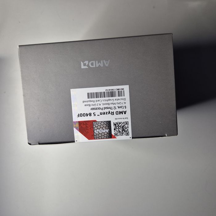 AMD Ryzen 5 8400F boxed, sigilat AM5