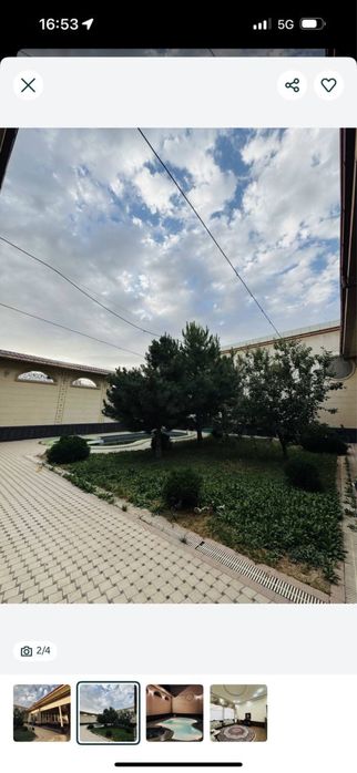 Срочна Продаётся Комфортная Участок Алмазар Келес йули 7 соток