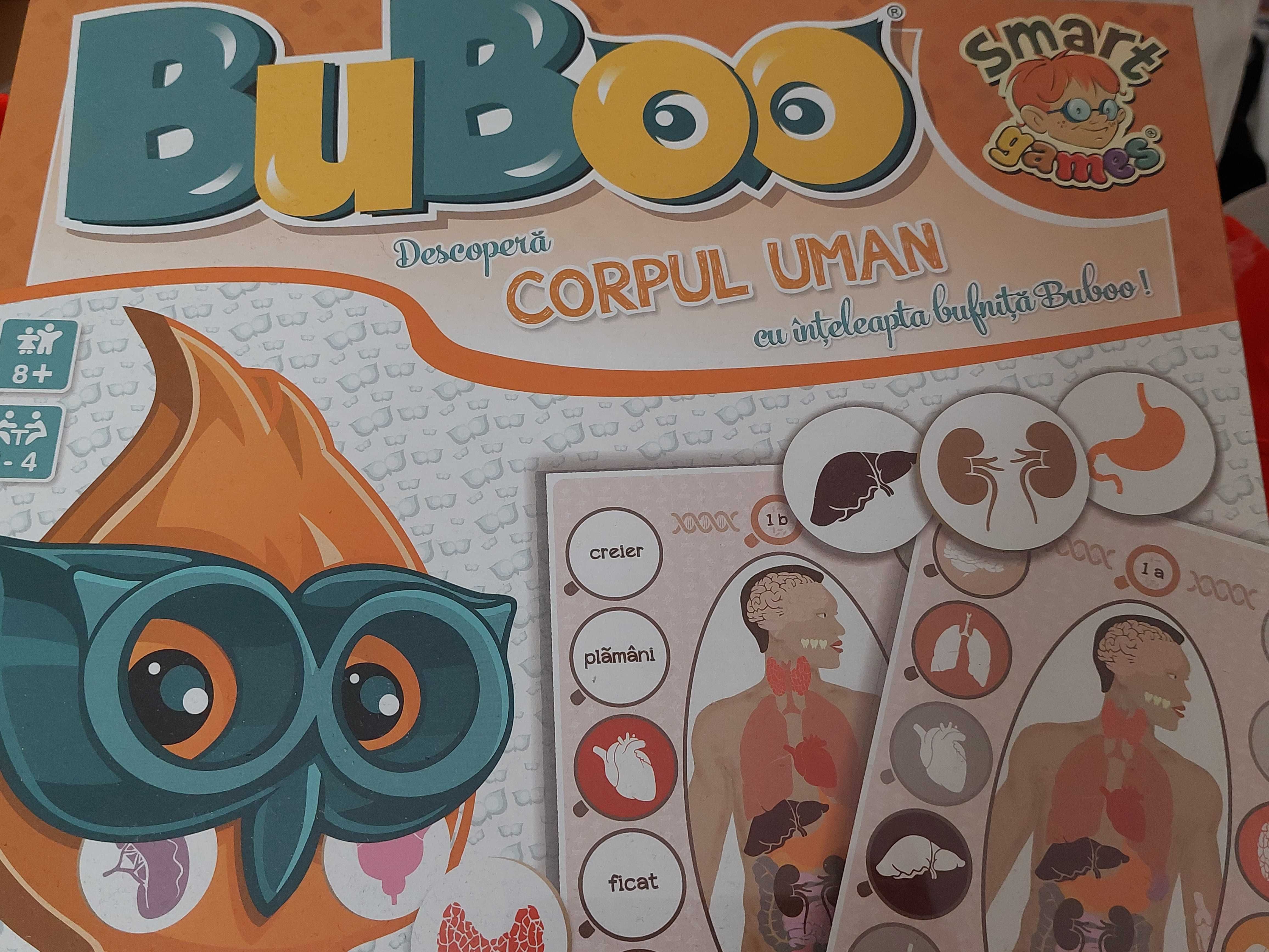 Educativ D-Toys, Bufnita Buboo Descopera Corpul Uman