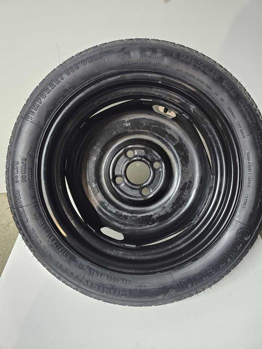 Roata rezerva + trusa cric Volkswagen 4x100 / R15 / 3.5J / ET40
