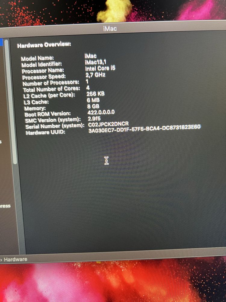 Imac 2012 21,5 1tb Ssd