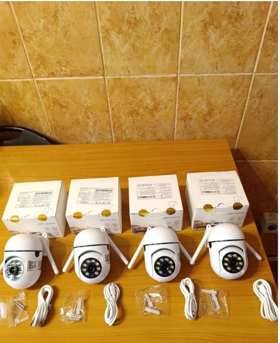 Set 4 camere supraveghere video rotative NOI