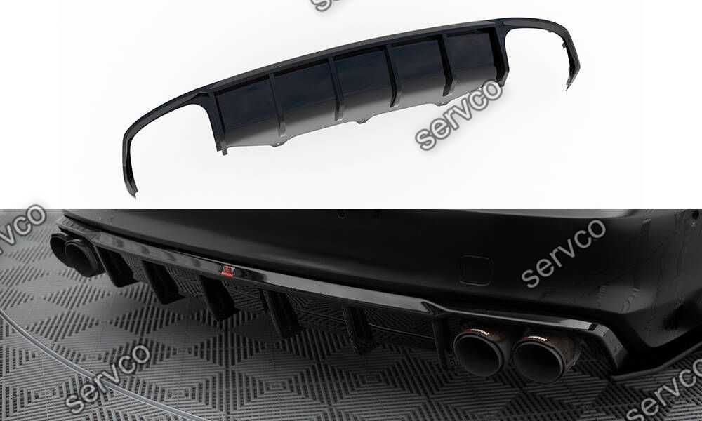 Prelungire difuzor bara spate Audi S7 C7 12-14 v11 Maxton Design