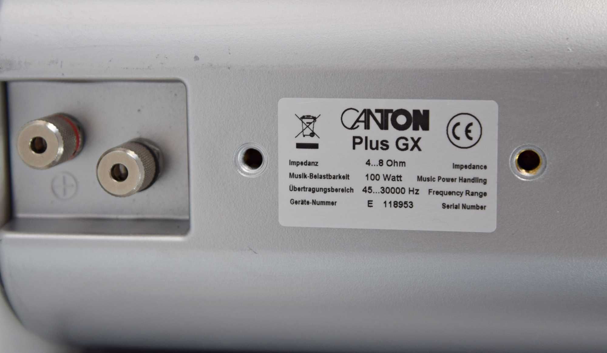 Boxe Canton Plus GX, sateliti