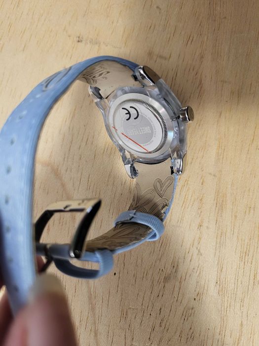 Ceas Solo Tempo Sweet Years, curea din material textil și piele