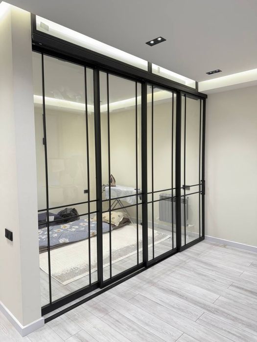 Изготовление раздвижных перегородок и дверей любой сложности