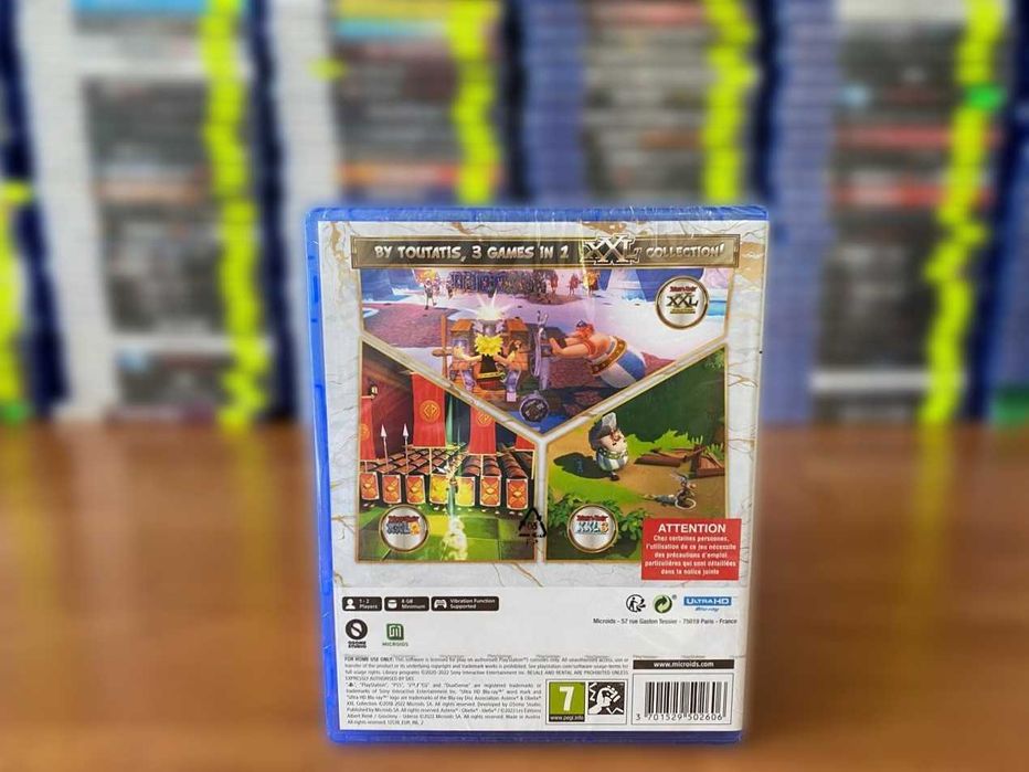 Новый Asterix & Obelix XXL Collection** PS5/Астерикс и Обеликс Пс5