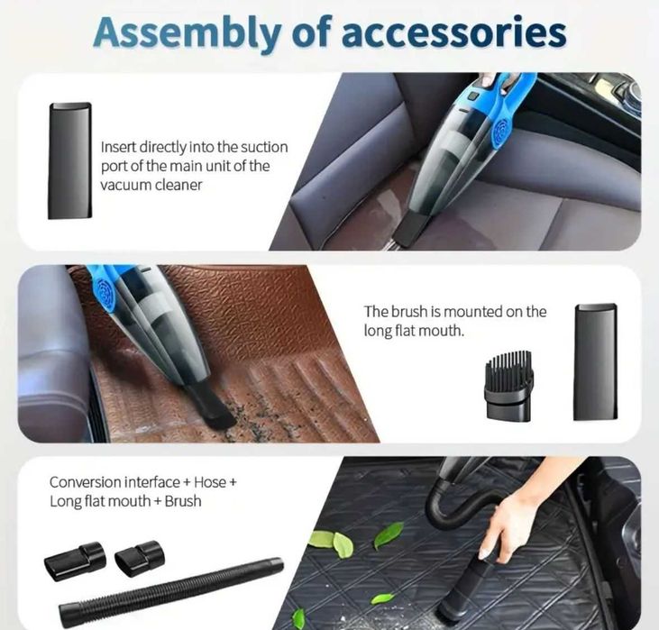 aspirator portabil pentru masina