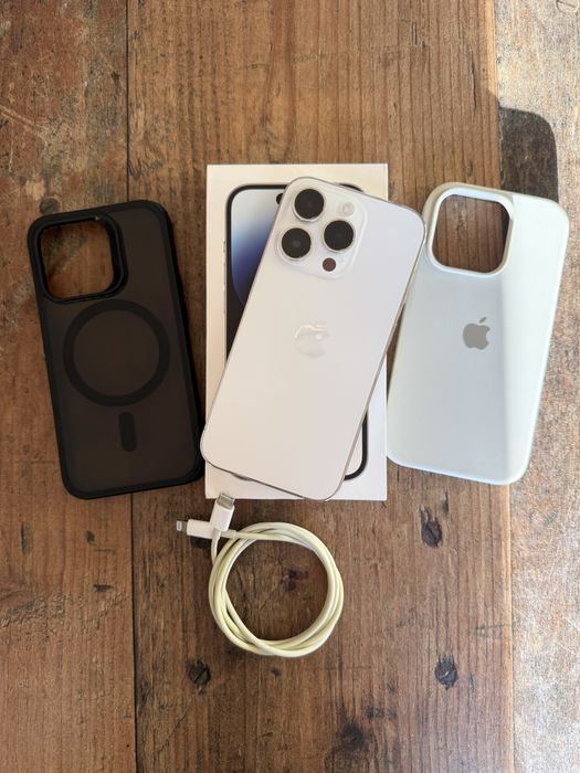 Iphone 14 Pro Бял 128GB, отличен