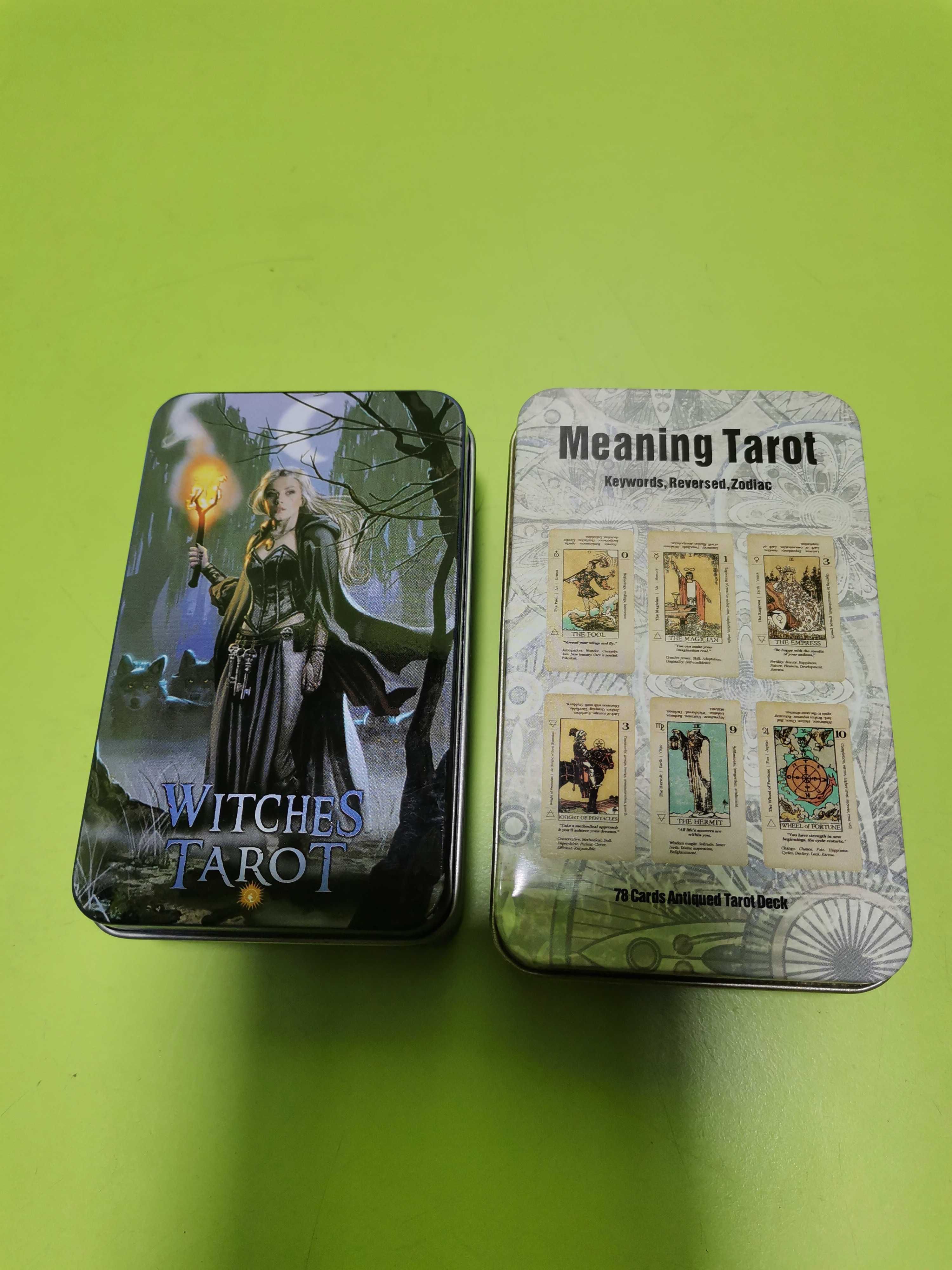 Carti de Tarod ediție deosebită. Witches tarod și Meaning tarod.