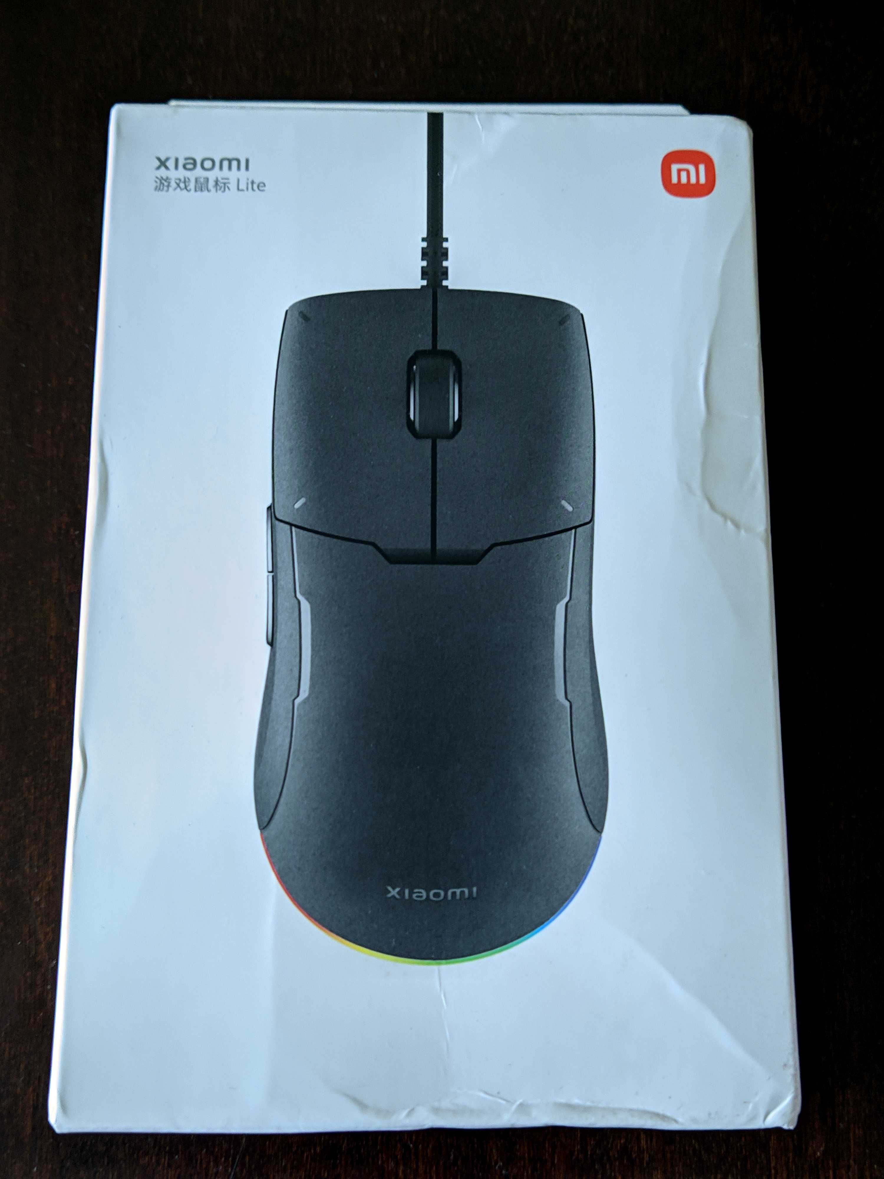 Игровая мышь Xiaomi gaming mouse lite легкая 72г