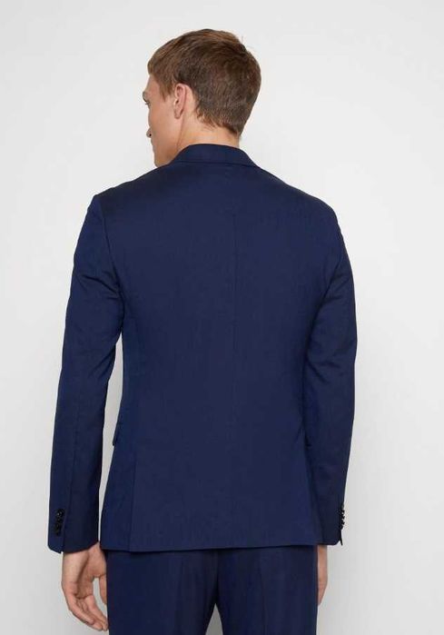 Sacou blazer slim 50 L premium Cinque NOU lana respirabila super 100's