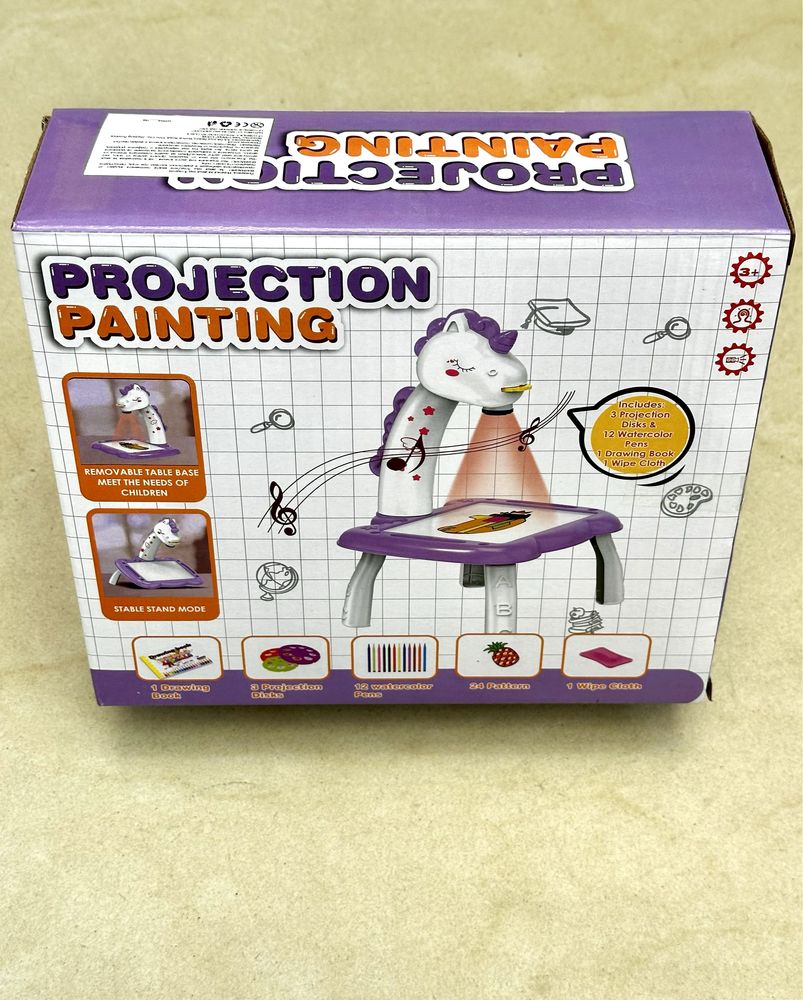 Проекторът с маса за рисуване /Projection painting