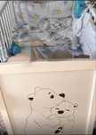 MAMO-TATO - Patut din lemn Bear White