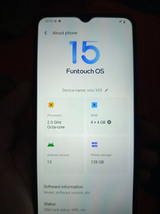 Vivo y 3 xolati yaxshi