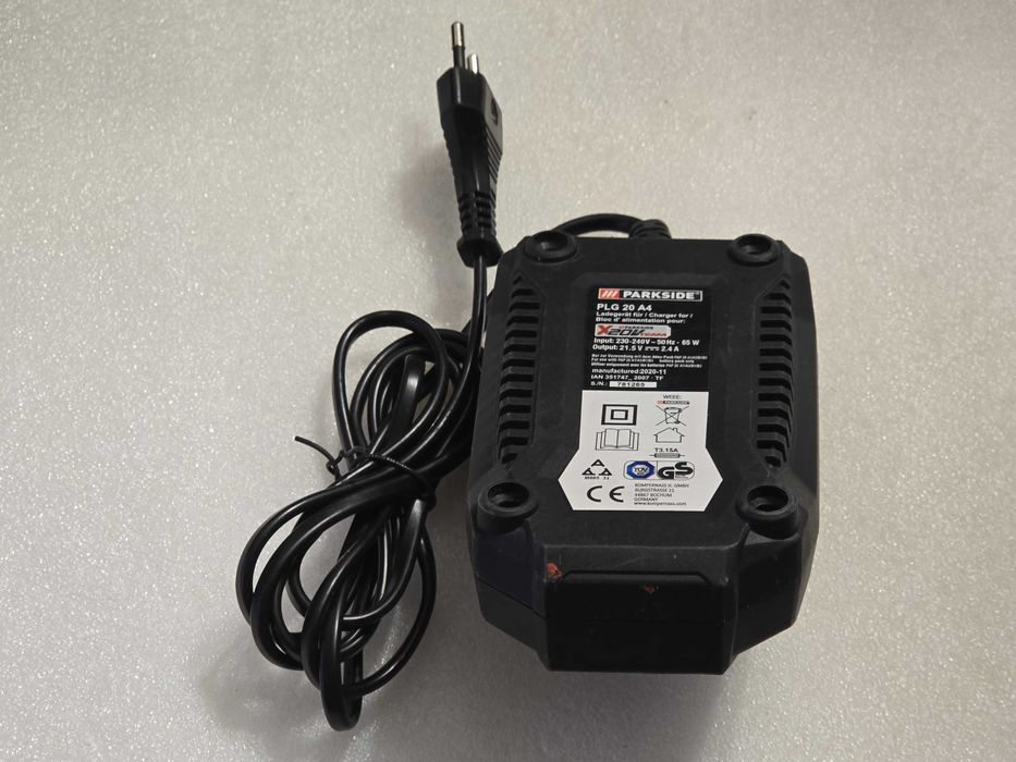 Incarcator Parkside seria X20V Team 21.2V - 2.4A, model: PLG 20 A4