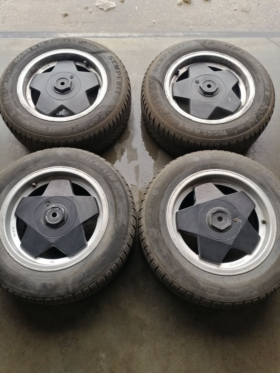 Гуми 195/65R15 с джанти
