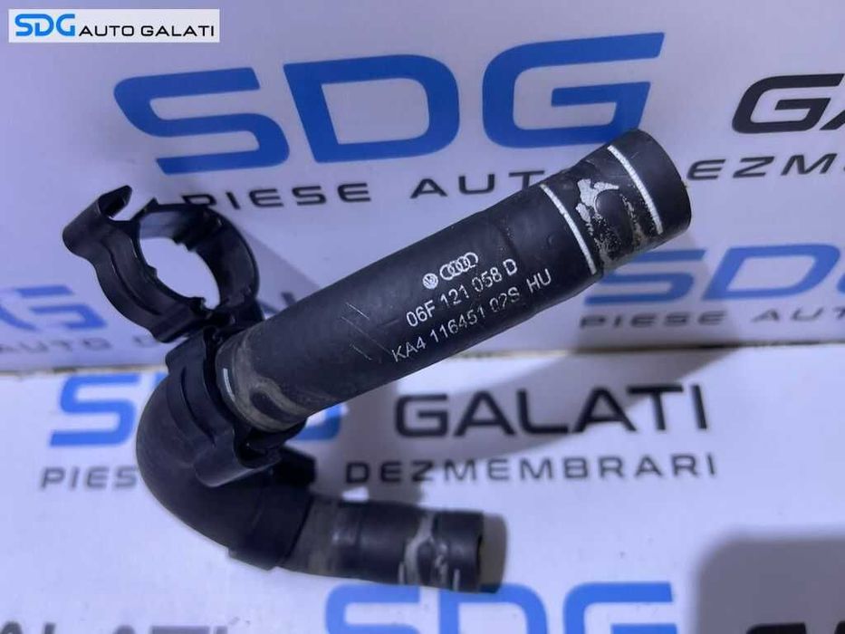 Teava Conducta Apa Audi TT 2.0 TFSI BWA BPY CDLA CDLB CDMA 2007 - 2010 Cod 06F121058D [B0014]