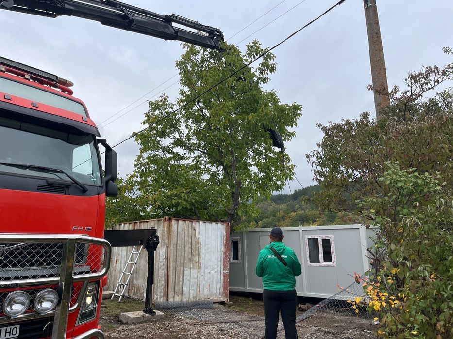 Транспортни услуги с камион и кран за