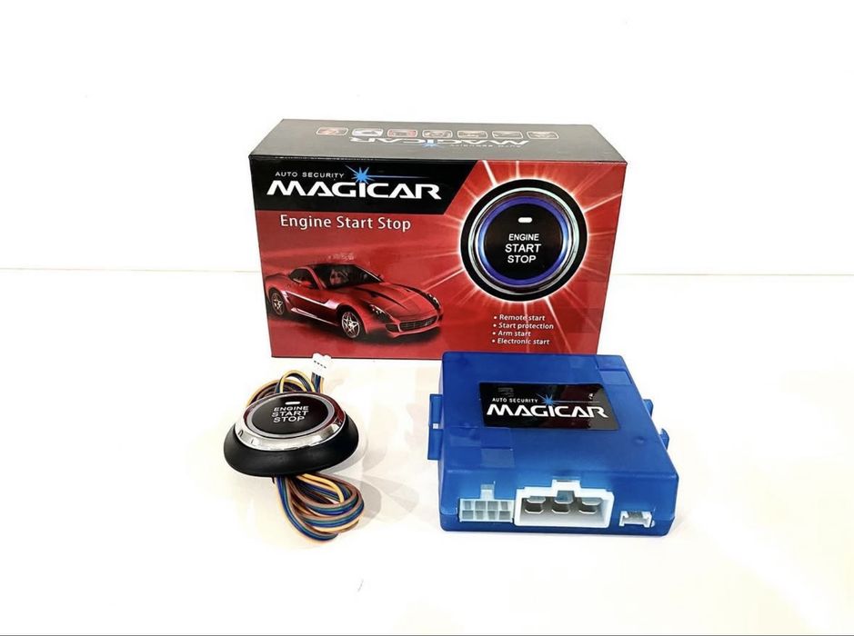 Кнопка пуш старт, Magickar push start,старт стоп кнопка,Magickar