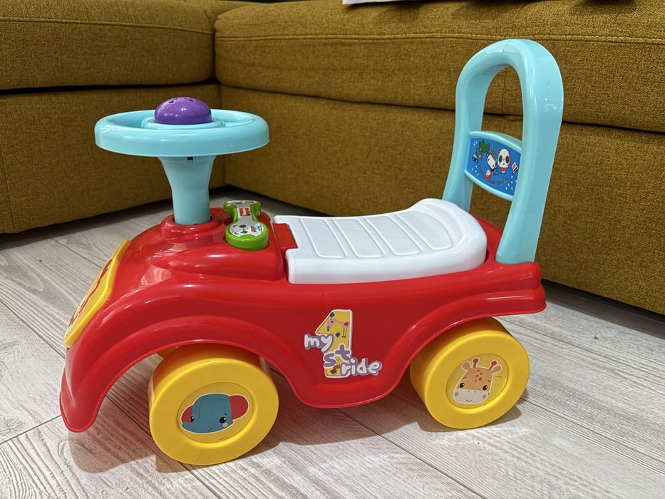 Masinuta fara pedale primii pasi