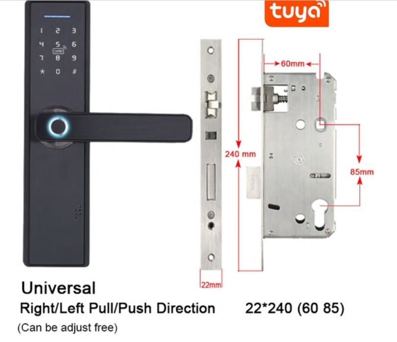 yala / incuietoare inteligenta /X1 smart lock WIFI TUYA livrare gratis