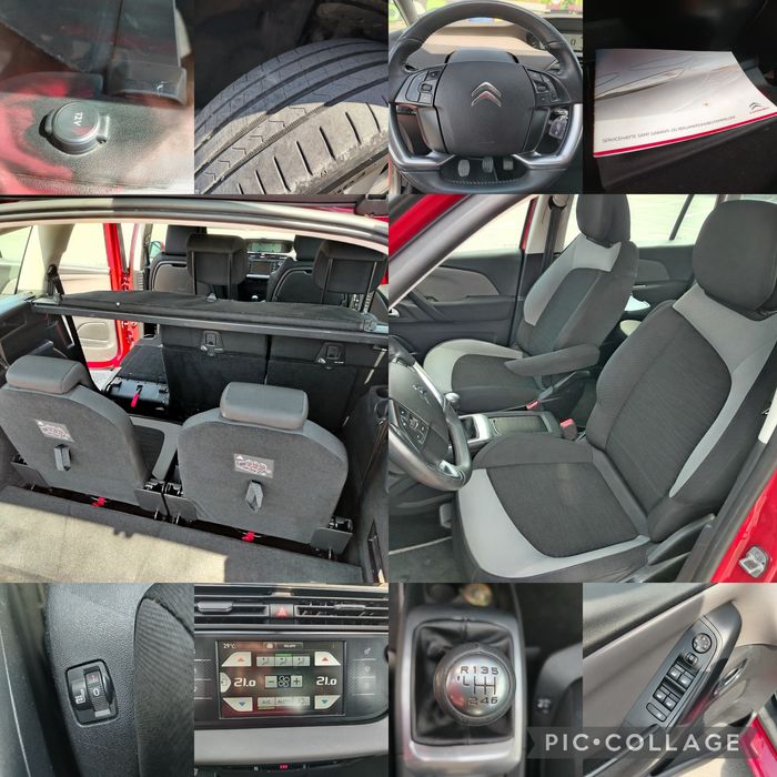 Citroen C4 Grand Picasso 1.6 Hdi 115cp, Euro 5,7 locuri