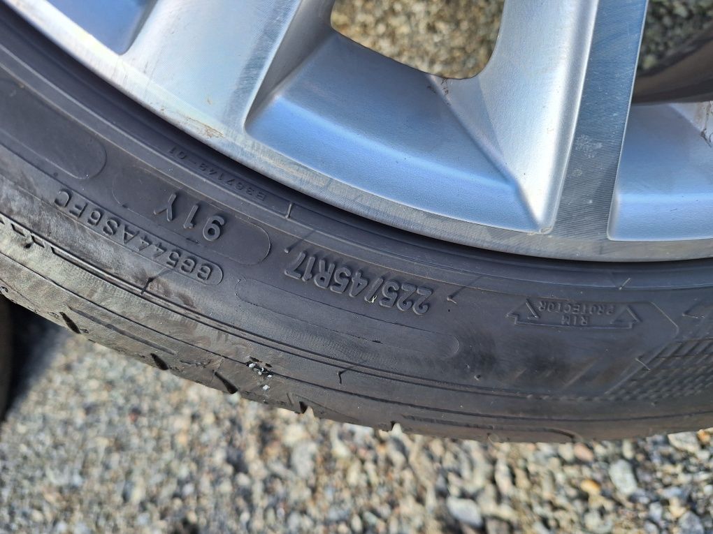 Jante VW Jetta ,Golf, Passat 225/45R17 anvelope vara dot 1122