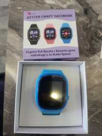 Чисто нов детски смарт часовник Xmart KIDS KW22 Blue , 1.30