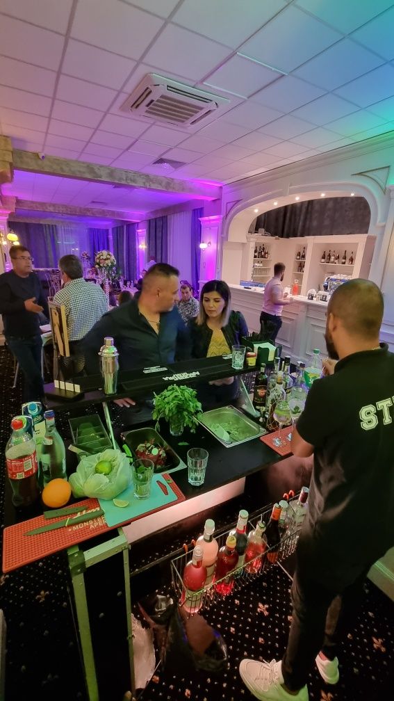 Bar mobil cocktail bartending evenimente