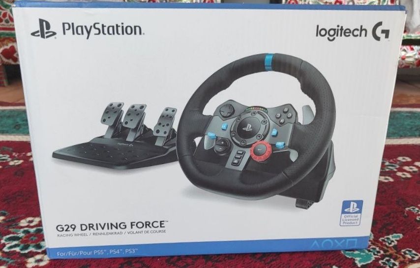 Logitech G29 + КПП.