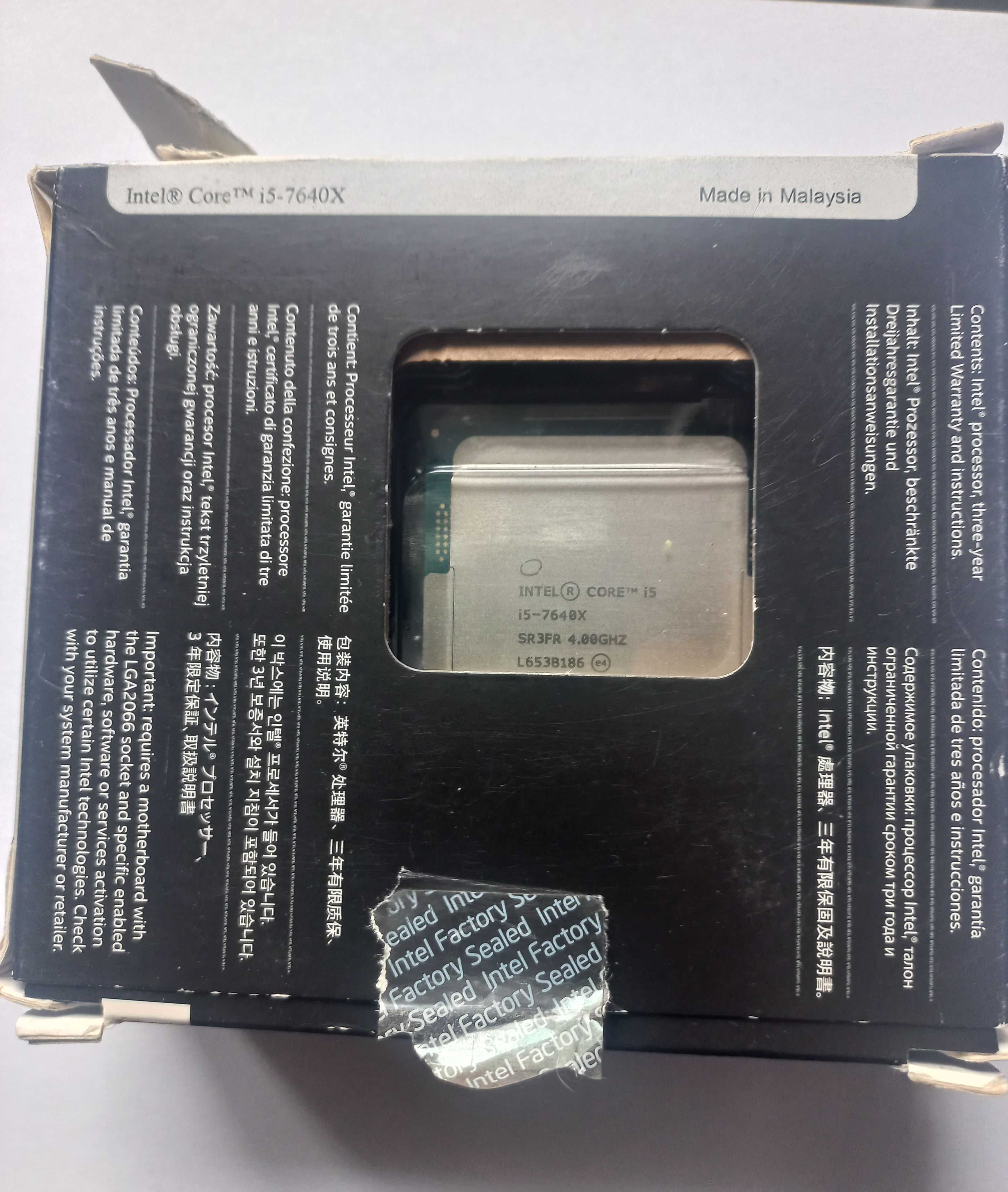 Procesor Intel i5 7640X 4.00GHz Socket 2066